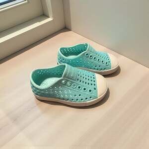 Native Shoes Kids Aqua Teal Slip-On Water Shoes